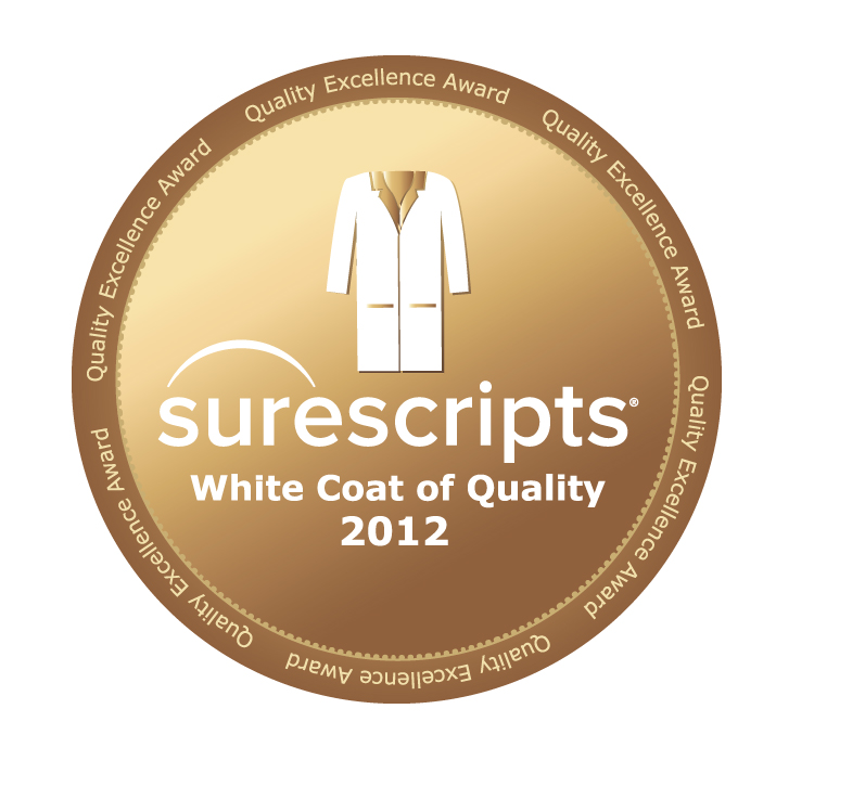 SureScripts White Coat of Quality 2012